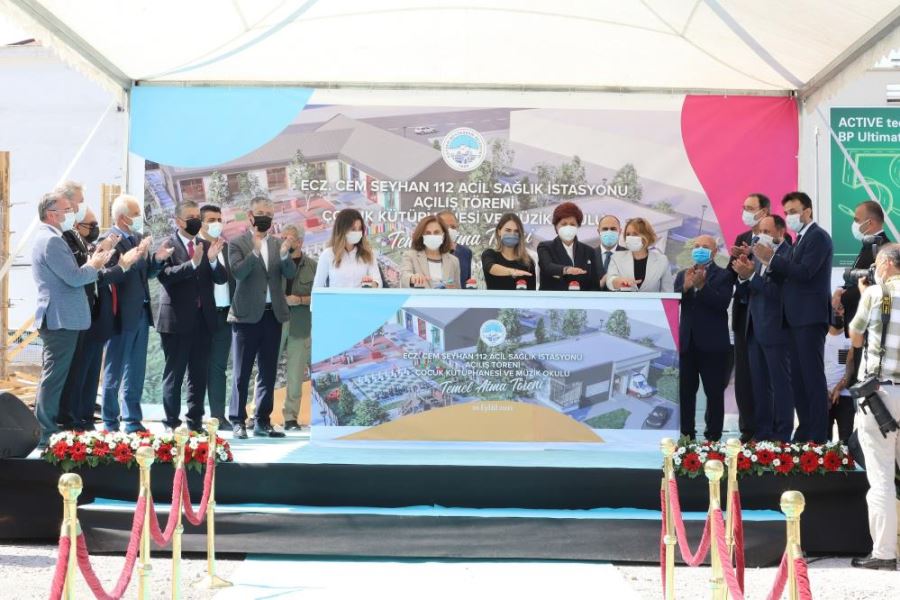 Eczacı Cem Seyhan 112 Acil İstasyonu’nu açıldı